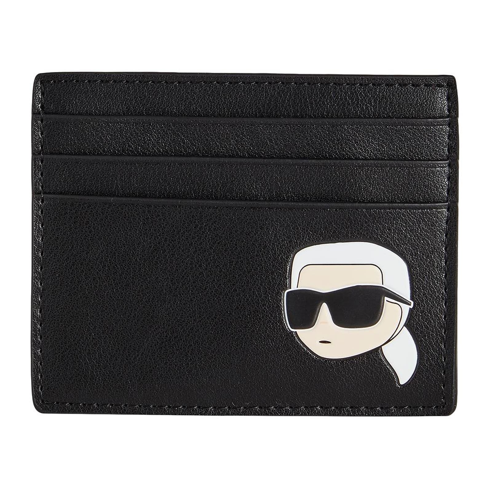 Cardholder Karl Lagerfeld K/ikonik 2.0 Leather, black