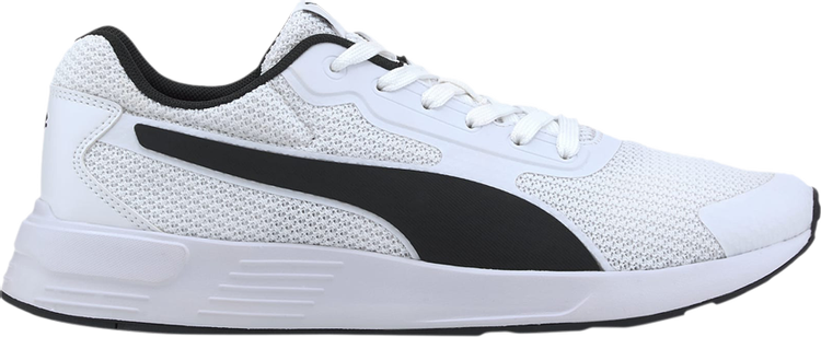 حذاء رياضي Puma Taper White Black، أبيض