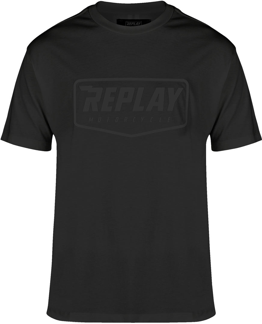 Replay Logo T-shirt, black