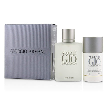 Gift set Giorgio Armani Acqua Di Gio 100 ml EDT + 75 ml deodorant