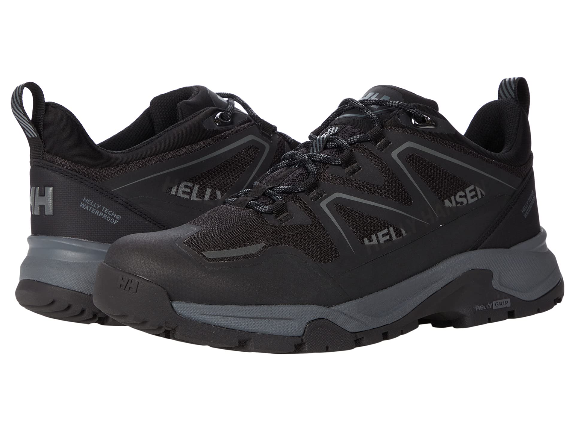 حذاء Helly Hansen Cascade Low Helly Tech للمشي لمسافات طويلة، باللون الأسود