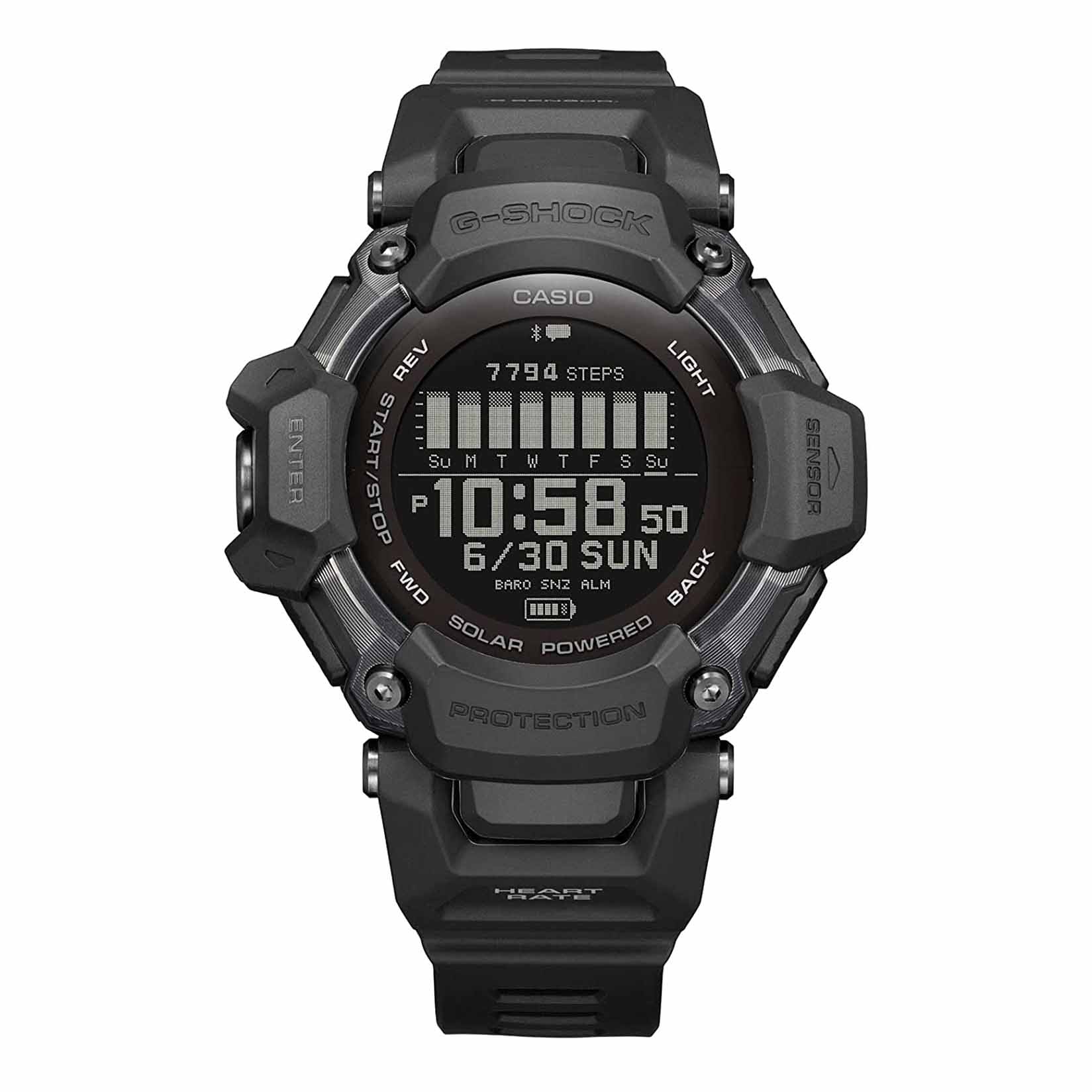 Smartwatch Casio G-Shock GBD-H2000, black