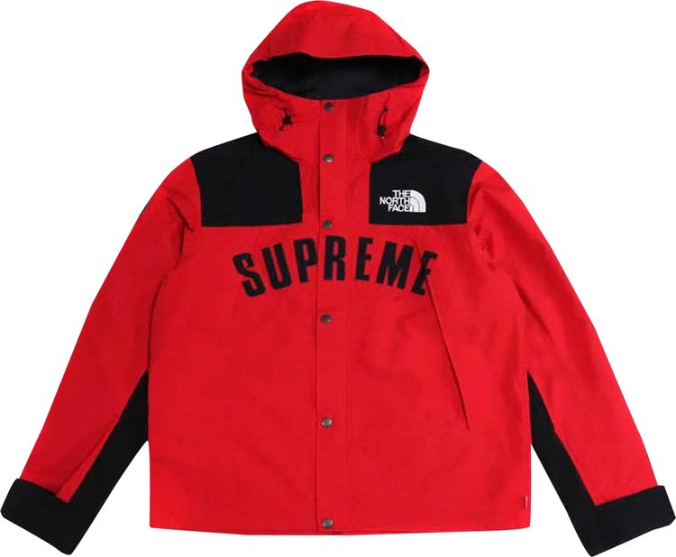 Supreme x The North Face Arc Logo Mountain Parka 'Red', red