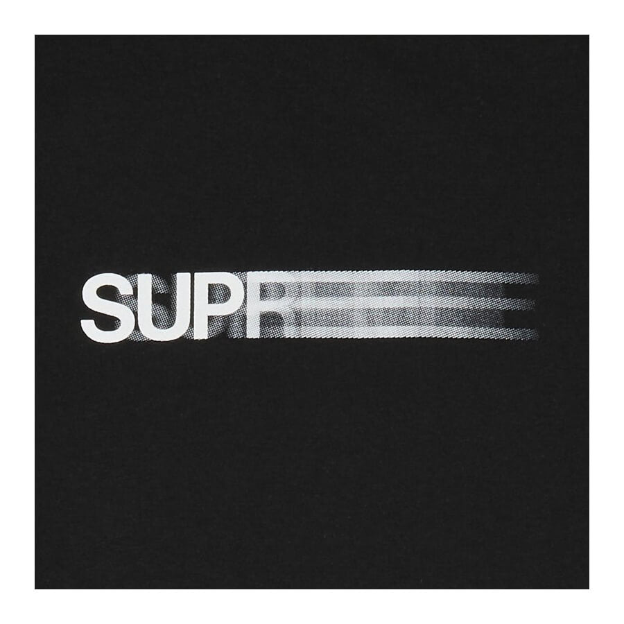 Supreme Motion Logo T-Shirt, Black