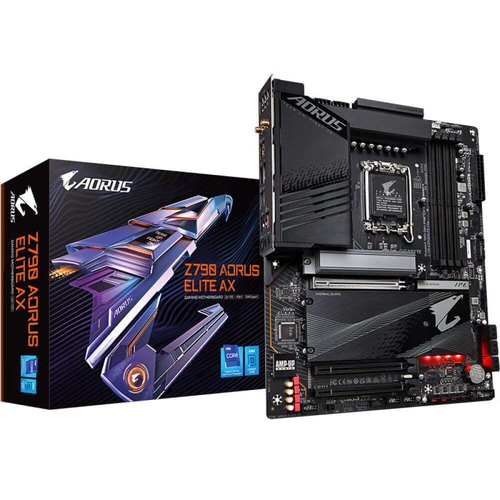 Motherboard Gigabyte Z790 AORUS ELITE AX, LGA1700, DDR5, WIFI