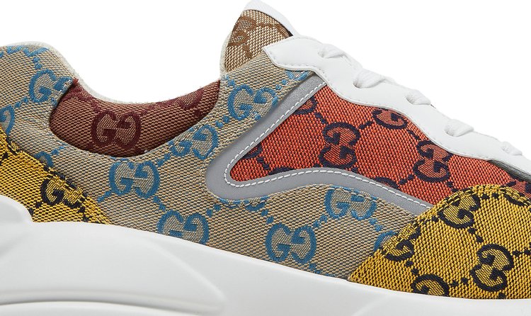 Gucci Rhyton GG Multi Orange sneakers, multicolored