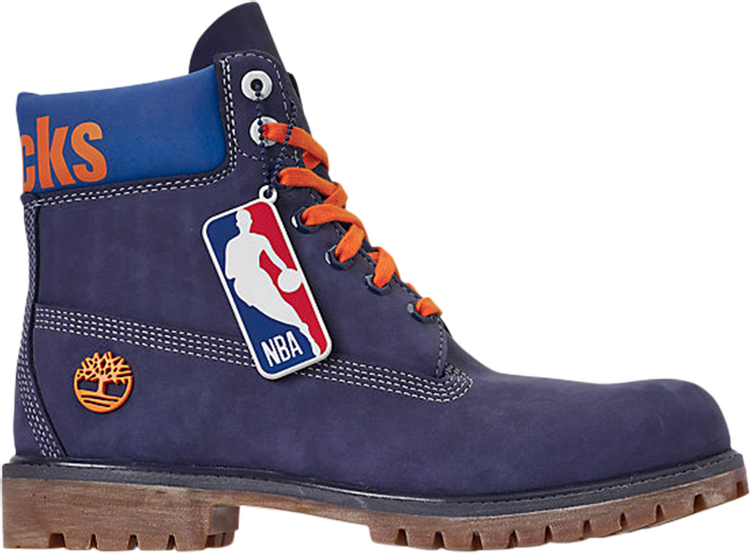 NBA x 6 Inch Classic Premium Boot New York Knicks, blue