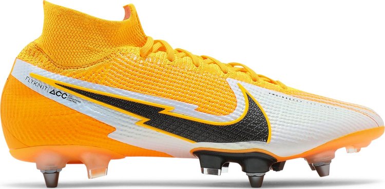 Nike Mercurial Superfly 7 Elite SG Pro 'Laser Orange' Boots, Orange