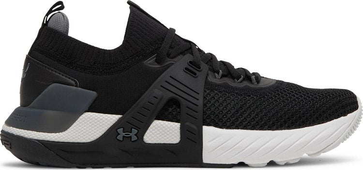 Under Armor Project Rock 4 Black Sneakers, black