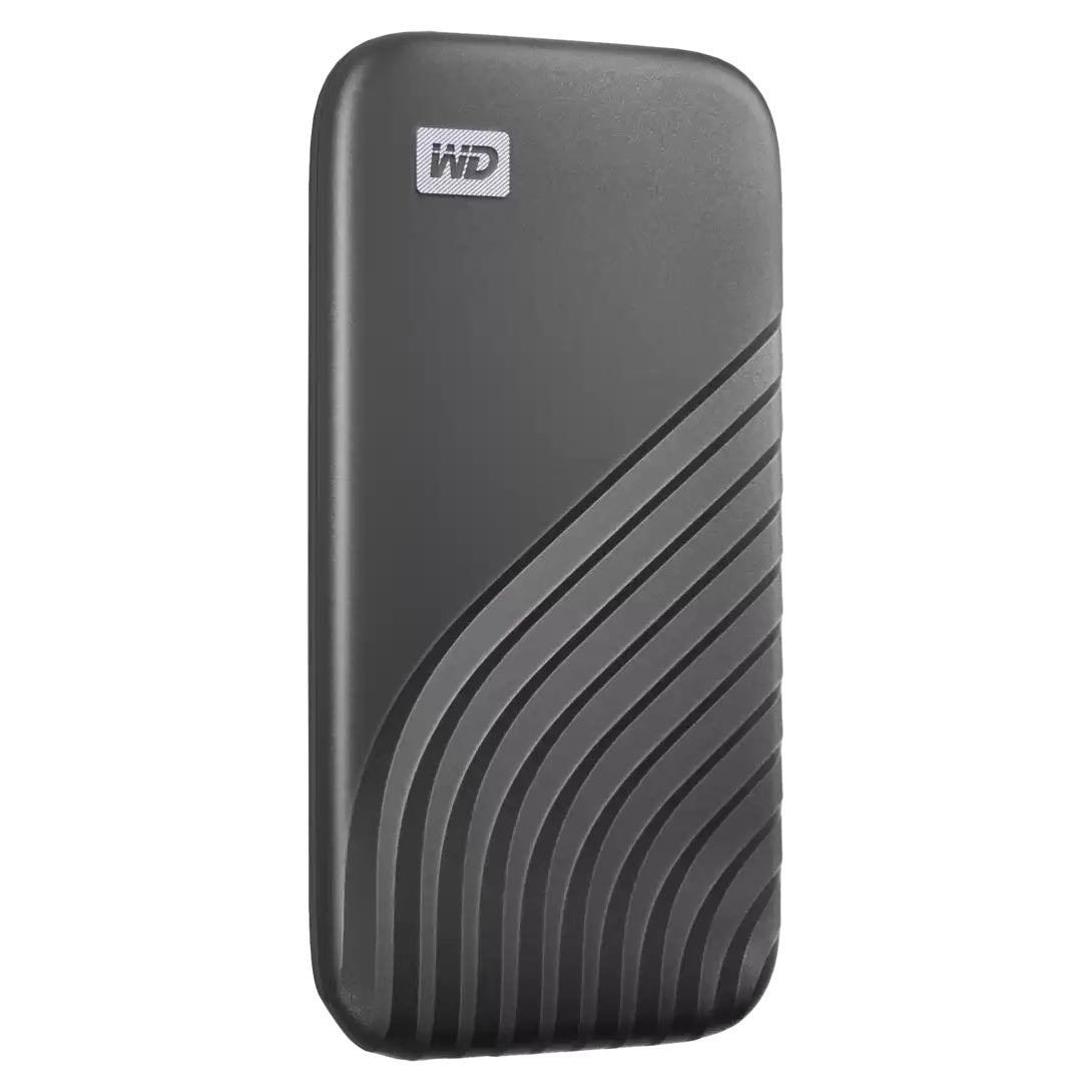 محرك أقراص الحالة الصلبة الخارجي Western Digital My Passport، WDBAGF5000AGY-CESN، سعة 500 جيجابايت