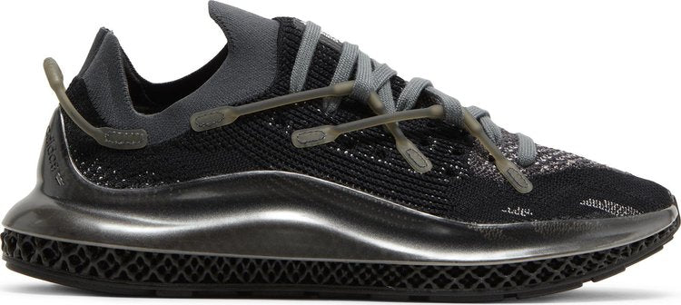 Adidas 4D Fusio 'Black Silver Metallic' sneakers, black