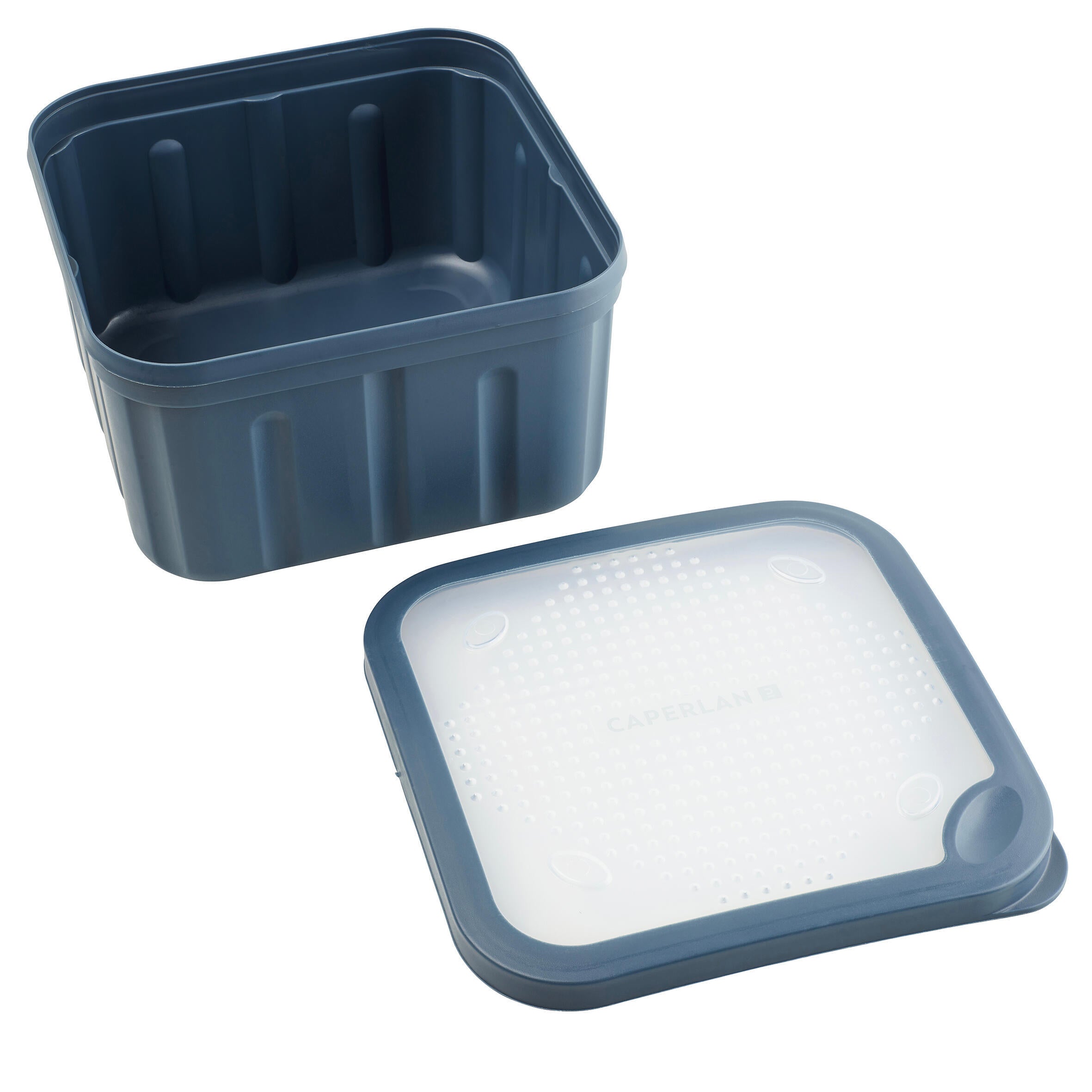 Box for bait LVB 1 l SQ square with perforated lid CAPERLAN