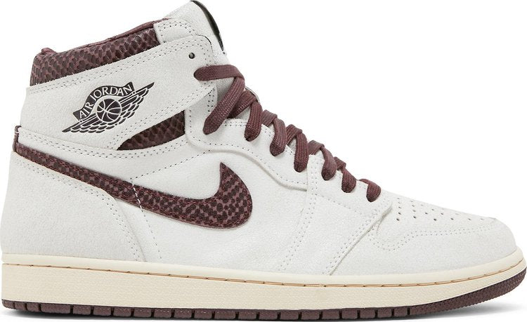 A Ma Mani?re x Air Jordan 1 High OG Airness sneakers, cream