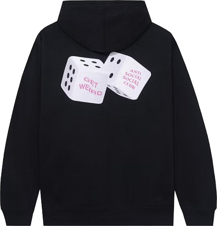 Anti Social Social Club Best Of Luck Hoodie 'Black', black