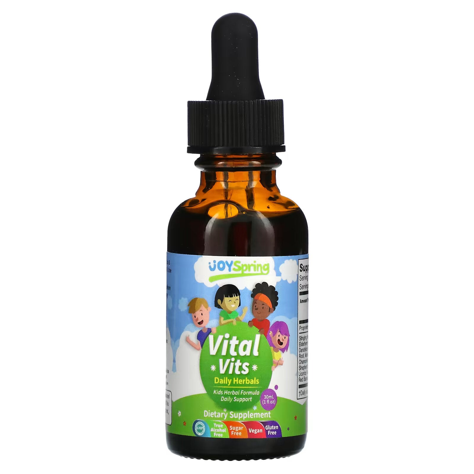 JoySpring, Vital Vits, Daily Herbals, 1 fl oz (30 ml)