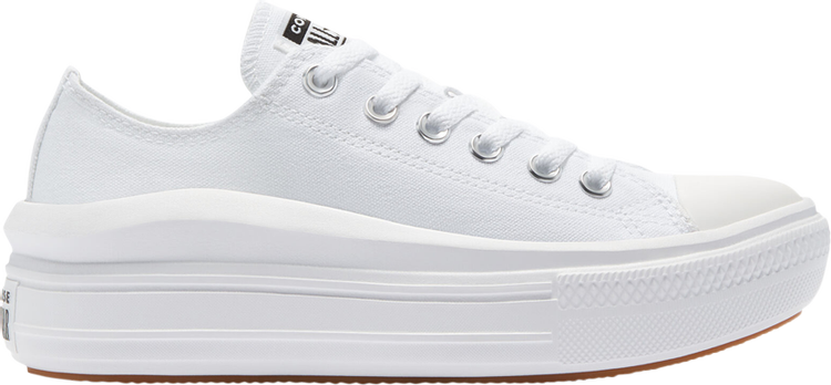 Sneakers Converse Wmns Chuck Taylor All Star Move Low White, white