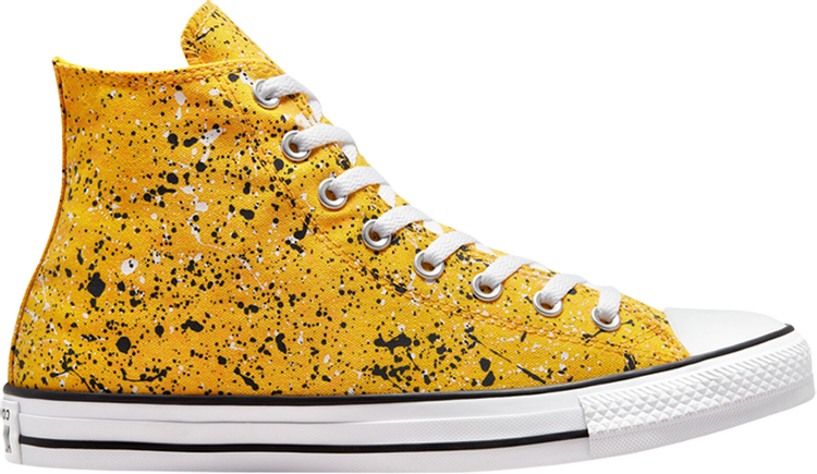 حذاء رياضي Converse Chuck Taylor All Star Archive High Paint Splatter - Amarillo، أصفر