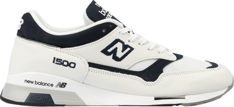 New Balance 1500 Made in England 'White Navy' Sneakers, White