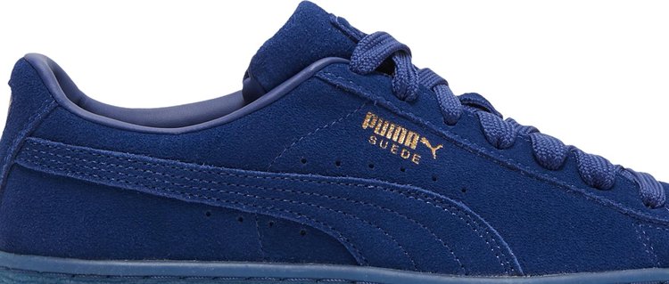 Puma Suede Classic Jr Mono Gold - Elektro Blue