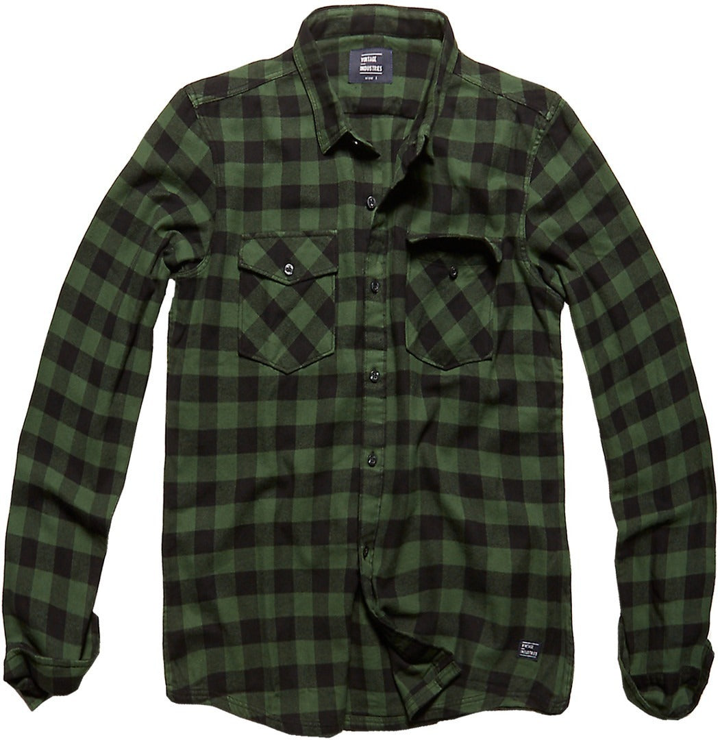 Vintage Industries Harley Shirt, Green