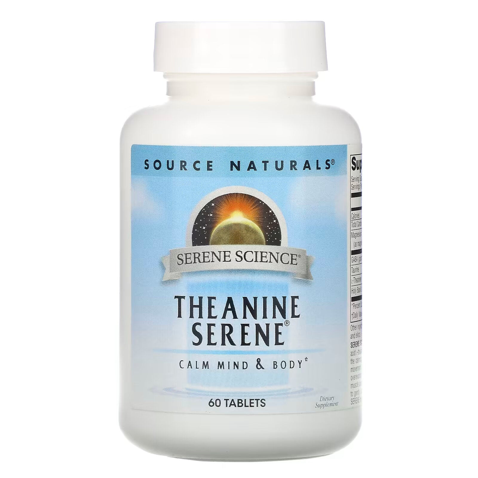 Source Naturals, Serene Science, Theanine Serene, 60 قرصًا