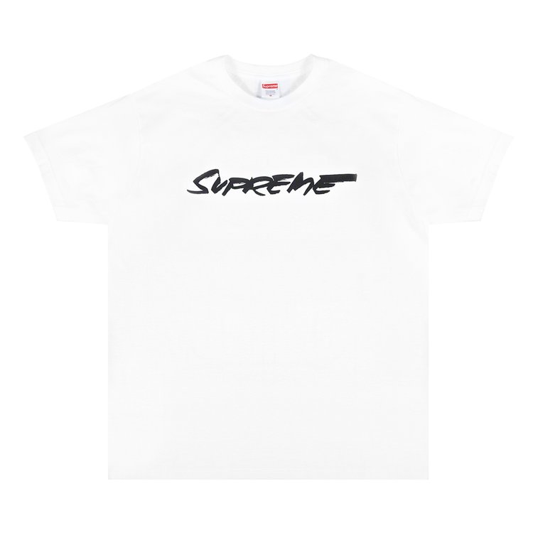 تي شيرت Supreme Futura Logo باللون الأبيض