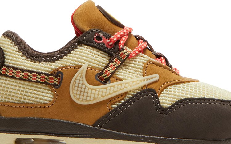 حذاء رياضي Nike Travis Scott x Air Max 1 TD 'Baroque Brown'، بني