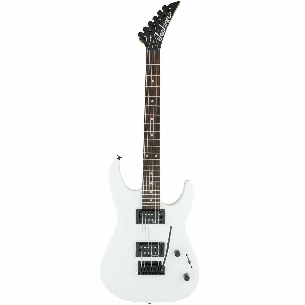 Electric guitar Jackson JS Series Dinky JS11 Snow White, white