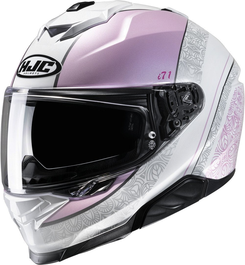 HJC i71 Sera helmet for women, white/pink