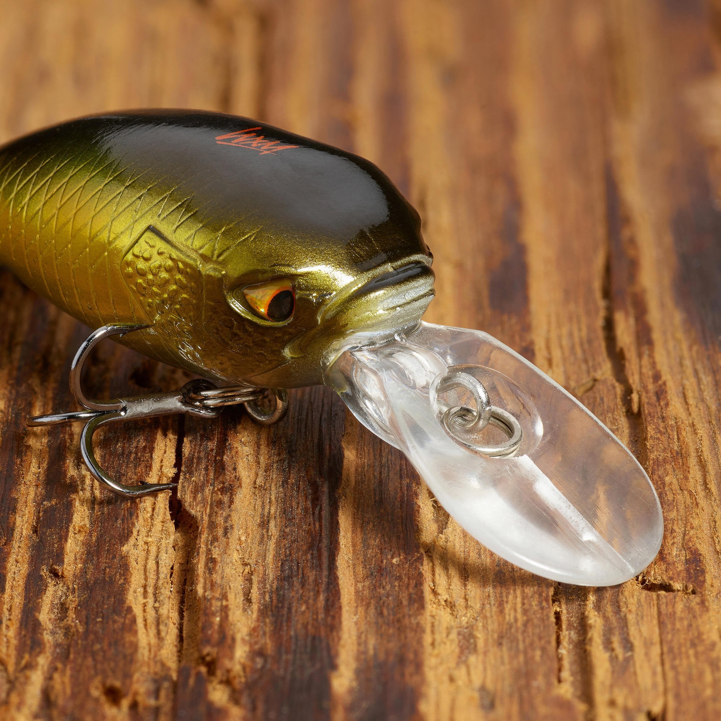 Wobbler Crankbait WXM CRK 30 F Ayu CAPERLAN, olive green