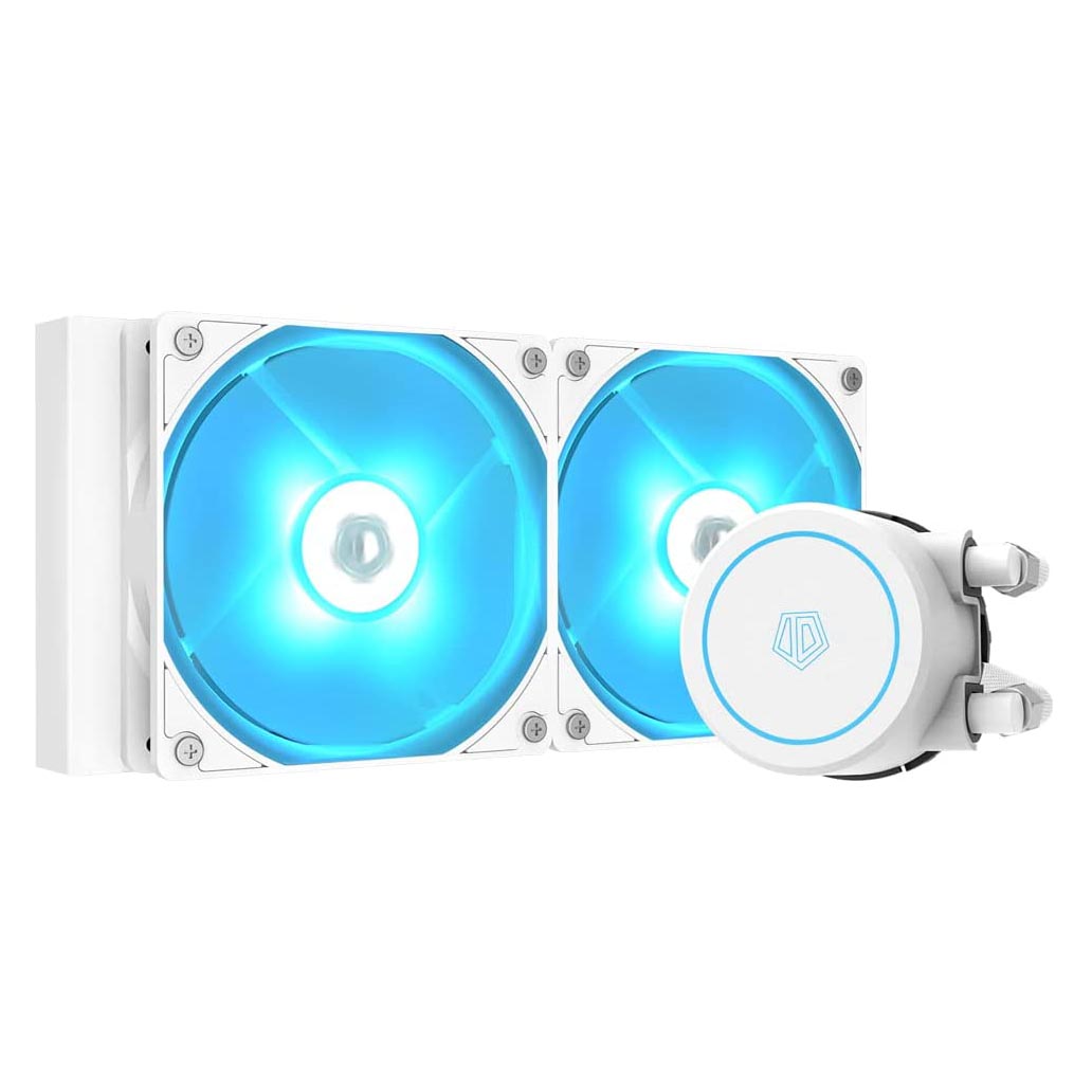 Water cooling system ID-Cooling AURAFLOW X 240, white