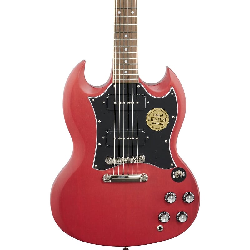 جيتار كهربائي Epiphone SG Classic مستعمل P90، مستعمل Cherry EGS9CWCHNH1