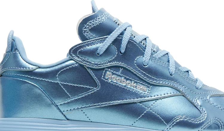 cardi b x wmns classic leather 'fluid blue' Reebok sneakers, blue