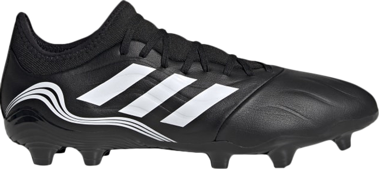 حذاء Adidas Copa Sense.3 FG 'Black Cloud White' باللون الأسود