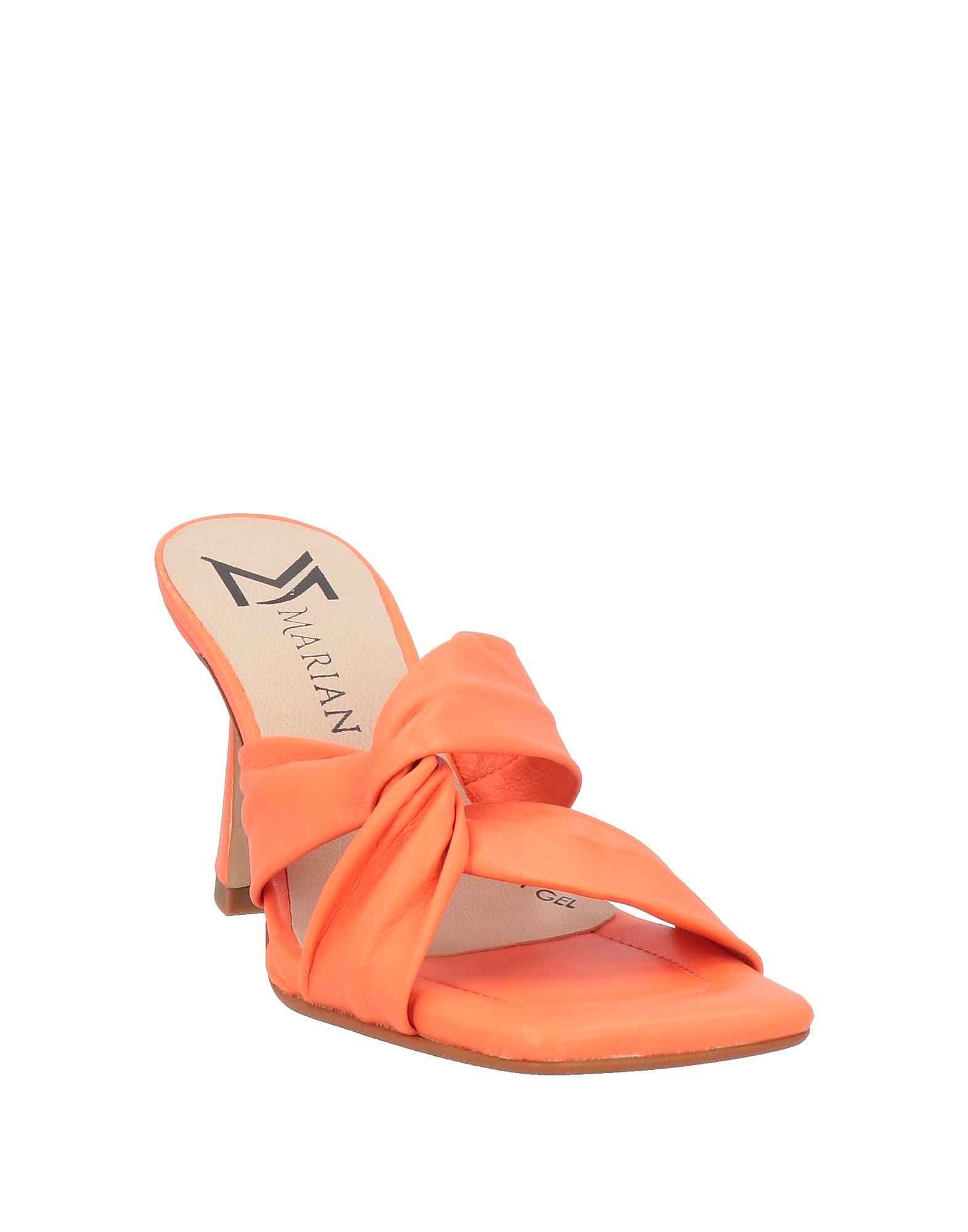 Marian sandals, orange