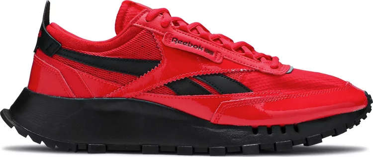 Classic leather legacy 'street sleigh' Reebok sneakers, red