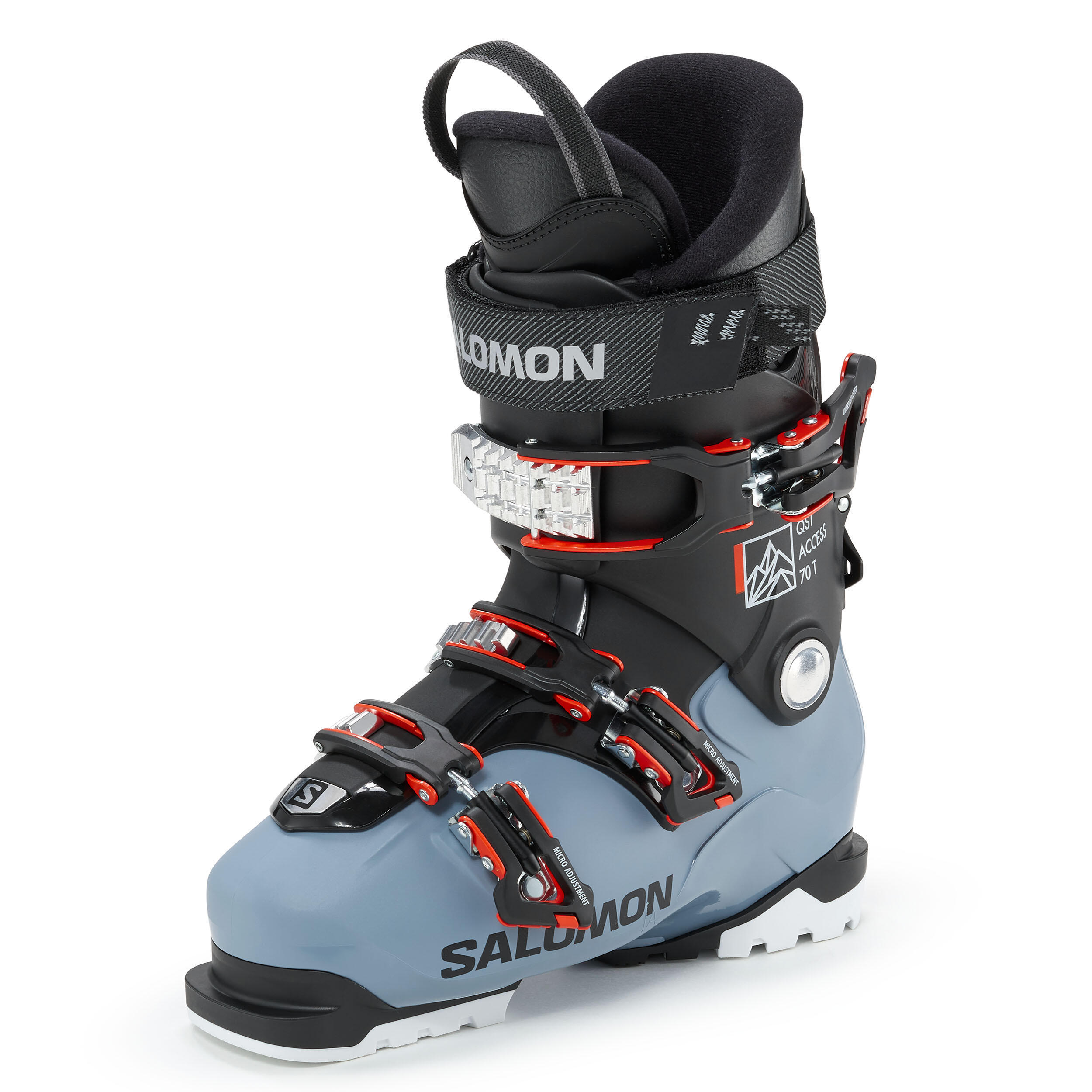 حذاء تزلج Salomon Quest Access 70T للأطفال، أزرق