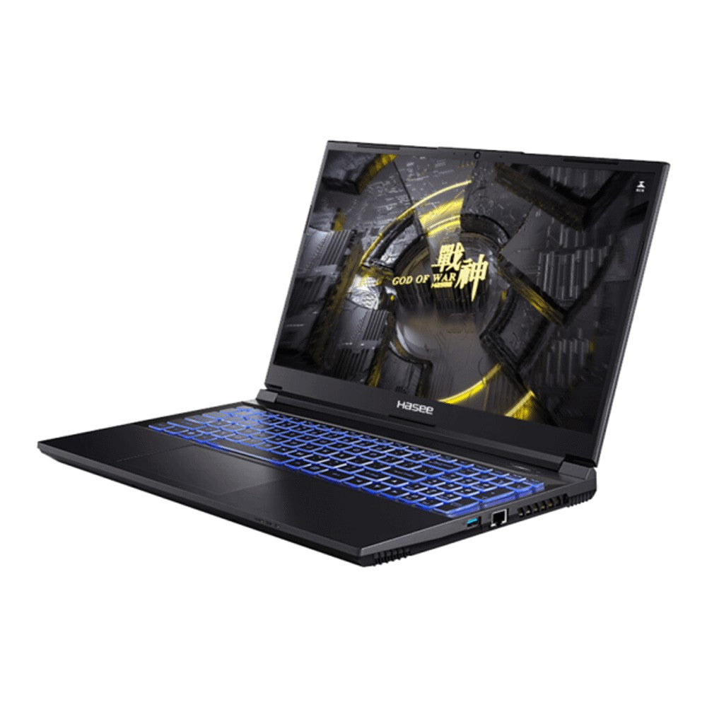 لابتوب HASEE Z7-DA7NP مقاس 15.6 بوصة FullHD 16GB/512GB i7-12700H RTX 3050، لوحة مفاتيح إنجليزية