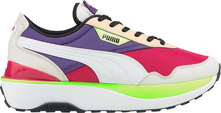 Sneakers Puma Wmns Cruise Rider Flair Beetroot Purple Prism Violet, multicolor