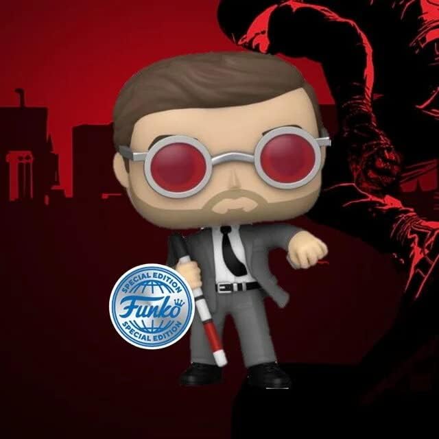 Funko Pop Marvel: Daredevil TV-Matt Murdock Special Edition Exclusive Vinyl Multicolor Figure