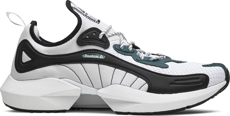 حذاء رياضي Sole Fury 00 'أبيض أسود أخضر مخضر' من Reebok، أبيض