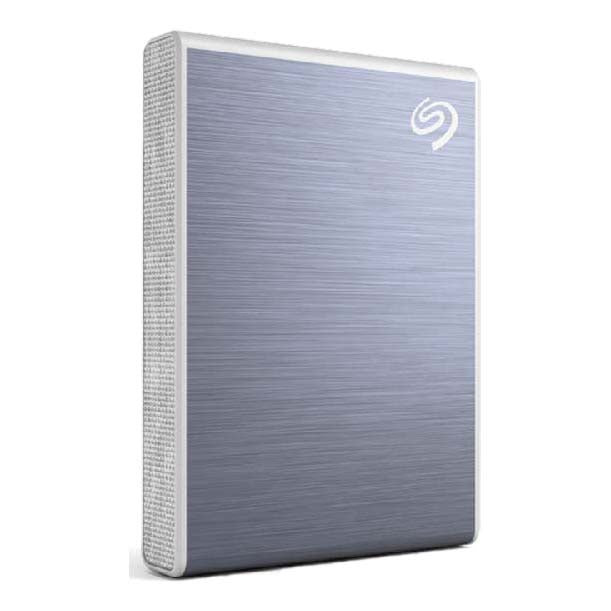 محرك أقراص SSD خارجي Seagate One Touch، سعة 2 تيرابايت، أزرق