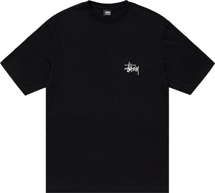 Stussy Basic Tee 'Black', black