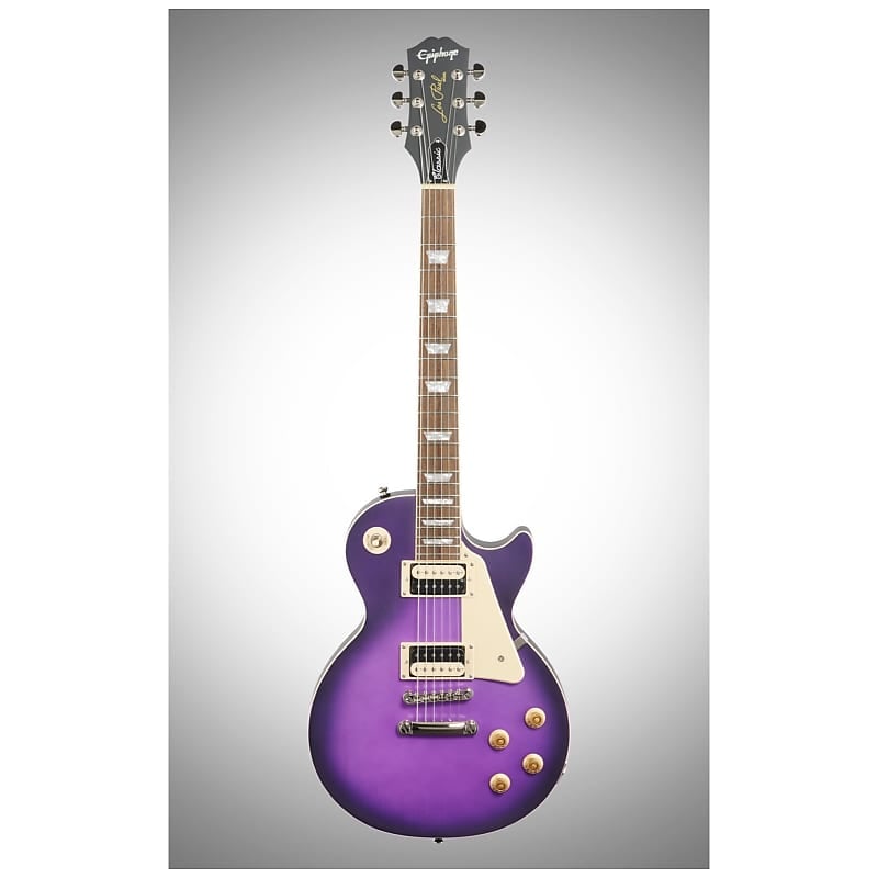 جيتار كهربائي Epiphone Les Paul Classic Worn, Violet Purple Burst