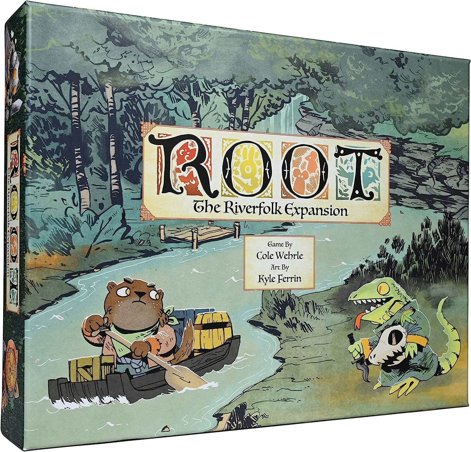 Addition to the board game Leder Games Root: The Riverfolk Expansion