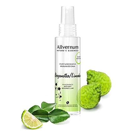 بخاخ معطر للجسم من ALLVERNUM NATURE'S ESSENCES برائحة البرغموت والليمون 125 مل