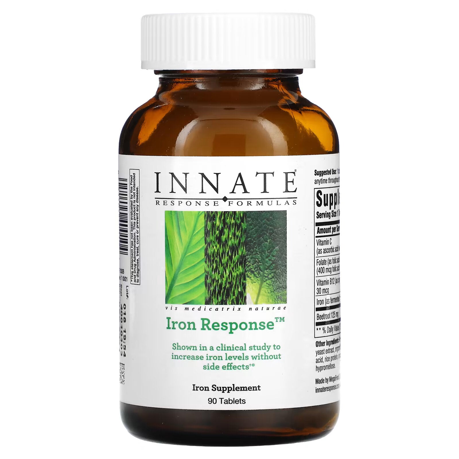 Innate Response Formulas, Iron Response, Iron Supplement, 90 Tablets