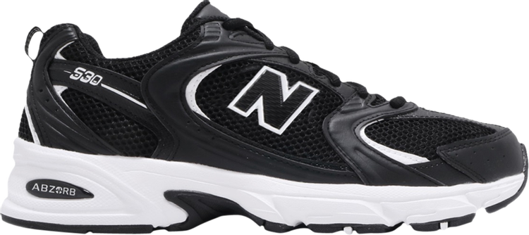 Sneakers New Balance 530v2 Retro, black/white