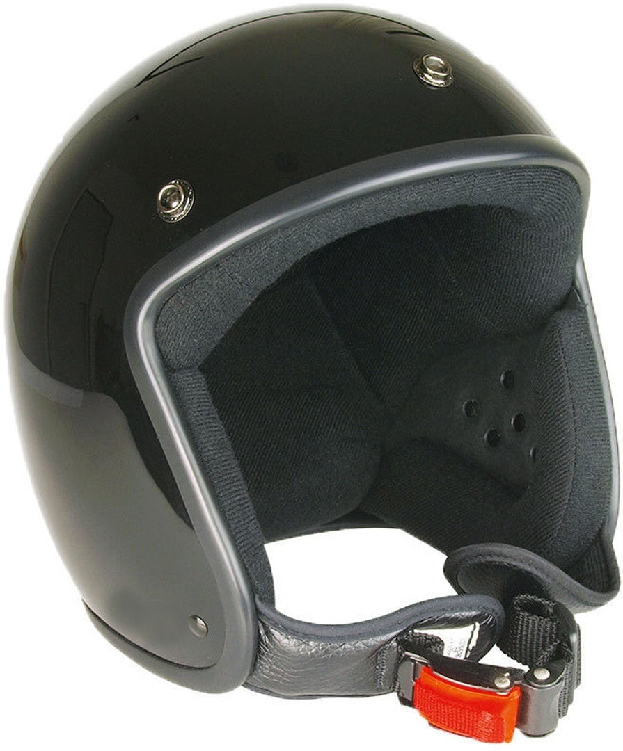 Bores Bogo III jet helmet with visor, black