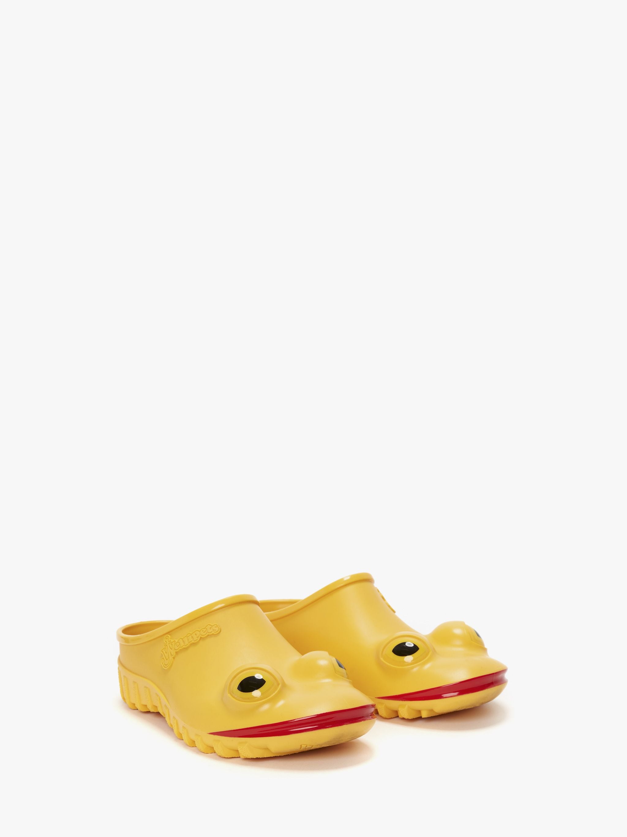 JW Anderson x Wellipets frog loafers, yellow